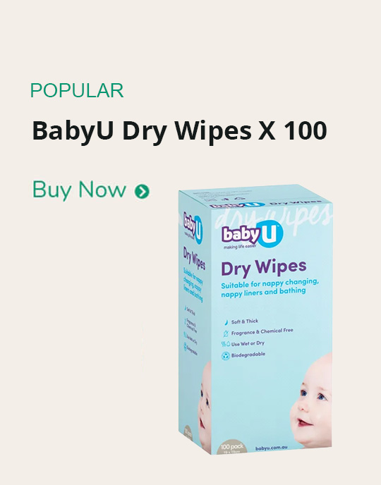 babyU Dry Wipes X 100 ChemiStop